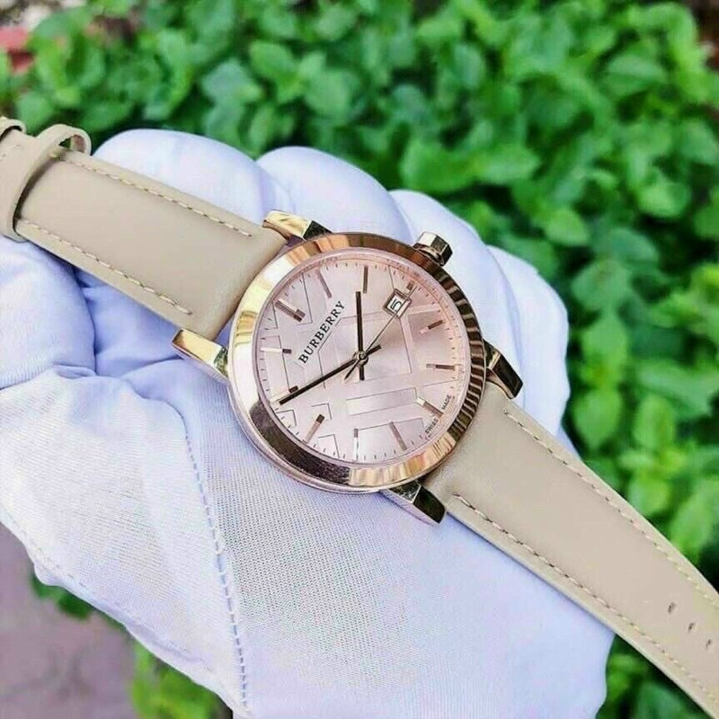 ‼️ Đồng hồ nữ mặt tròn Bubery chuẩn loại 1 hàng dập khoá logo full hộp bảo hành 12 tháng