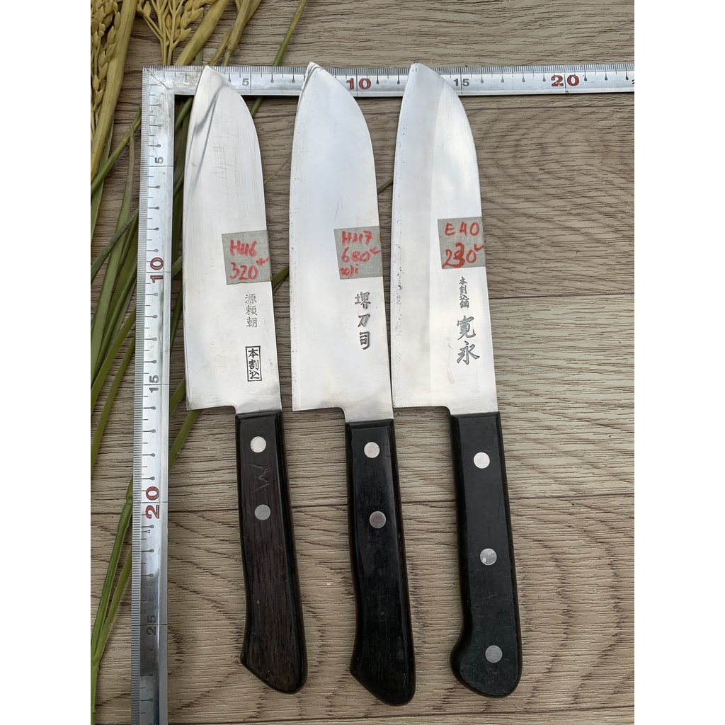 DAO BẾP NHẬT, 3 LỚP LÕI CARBON, ỐP KO GỈ