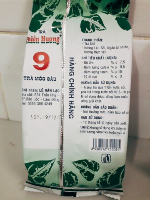 Trà móc câu Thiên Hương số 9 - Gói nhỏ 70g