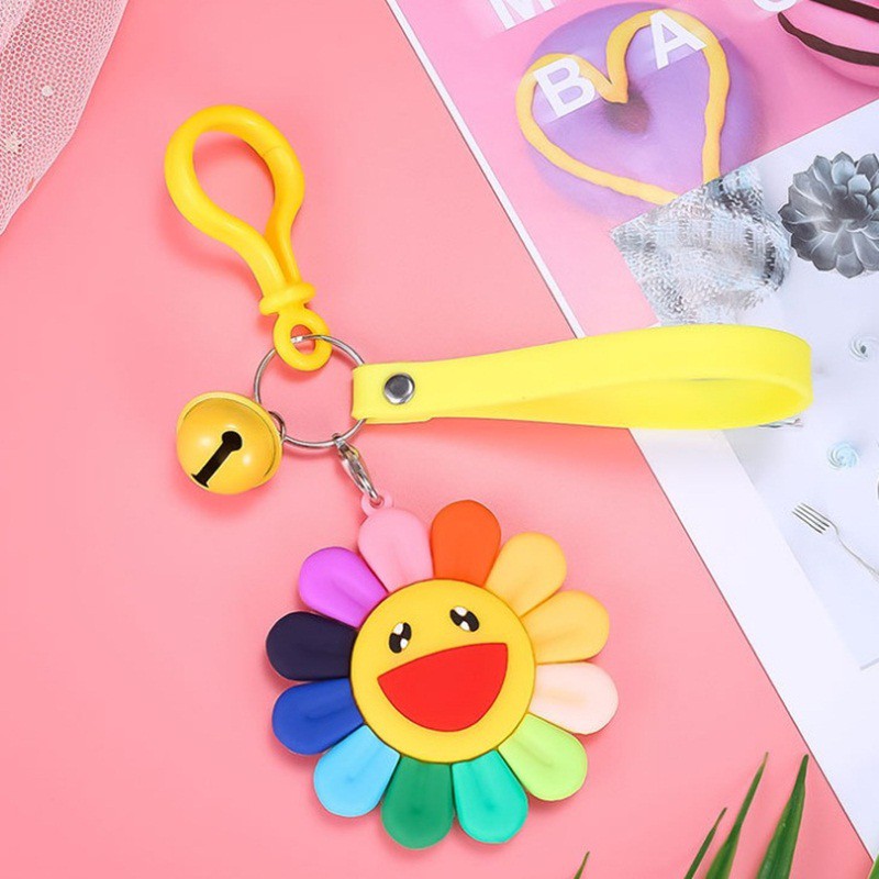 Móc Khóa Hoa Mặt Trời Kaikai Kiki Keychain