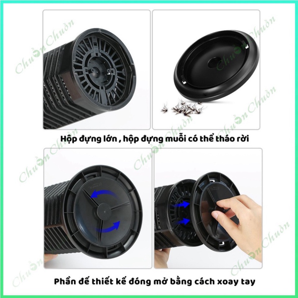 Đèn Bắt Muỗi CHUỒN CHUỒN, Đèn bẫy muỗi, máy giết muỗi ELECTRIC kiêm bóng ngủ chống chói mắt Bảo hành 12 Tháng