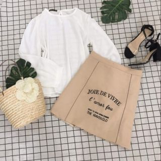 Set áo trắng chân váy
