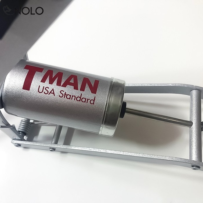 Ống Bơm Đạp Chân 1 Ống Xi Lanh Mini Tman Standard Zefal Có Đồng Hồ Đo PSI Bar Cho Xe Máy Xe Đạp Tiện Dụng