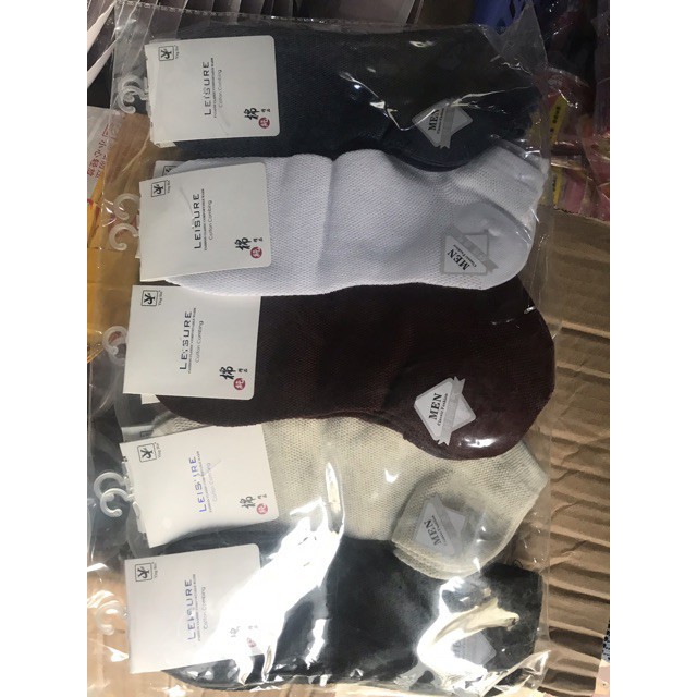 Set 10  Đôi Tất Thông Hơi Cổ Ngắn Loại Mới 2019,.