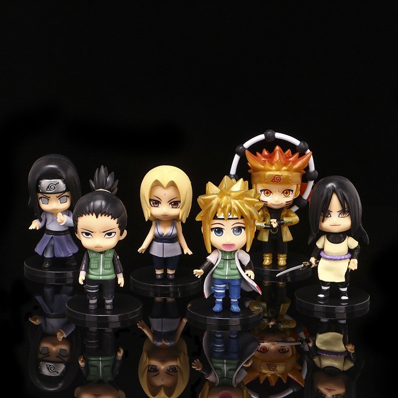 Mô hình figure Naruto & friends đế đen