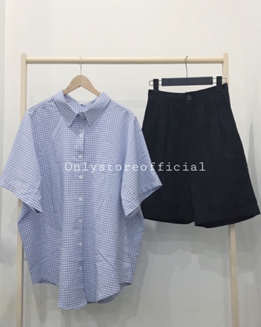 Set sơmi oversize+quần,cần tư vấn nhắn shop, nhận hàng có vấn đề liên hệ shop trước khi đánh giá