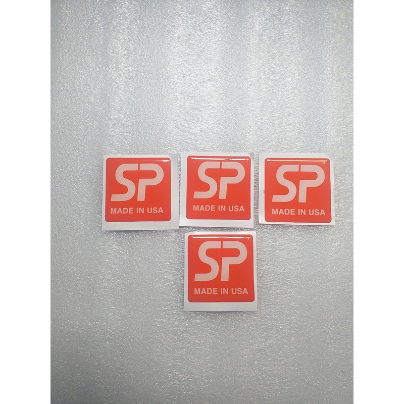 Tem Loa SP Made In Usa Nhựa Dẻo Vuông 5cm