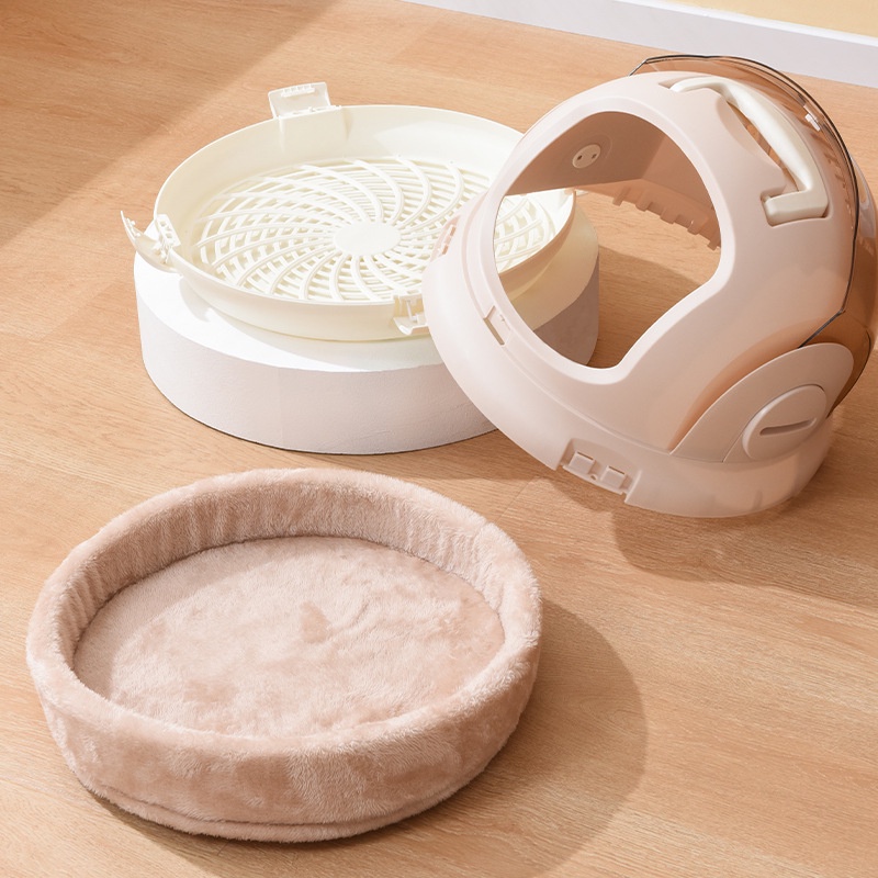 Lồng vận chuyển Cat Space tròn cho chó mèo