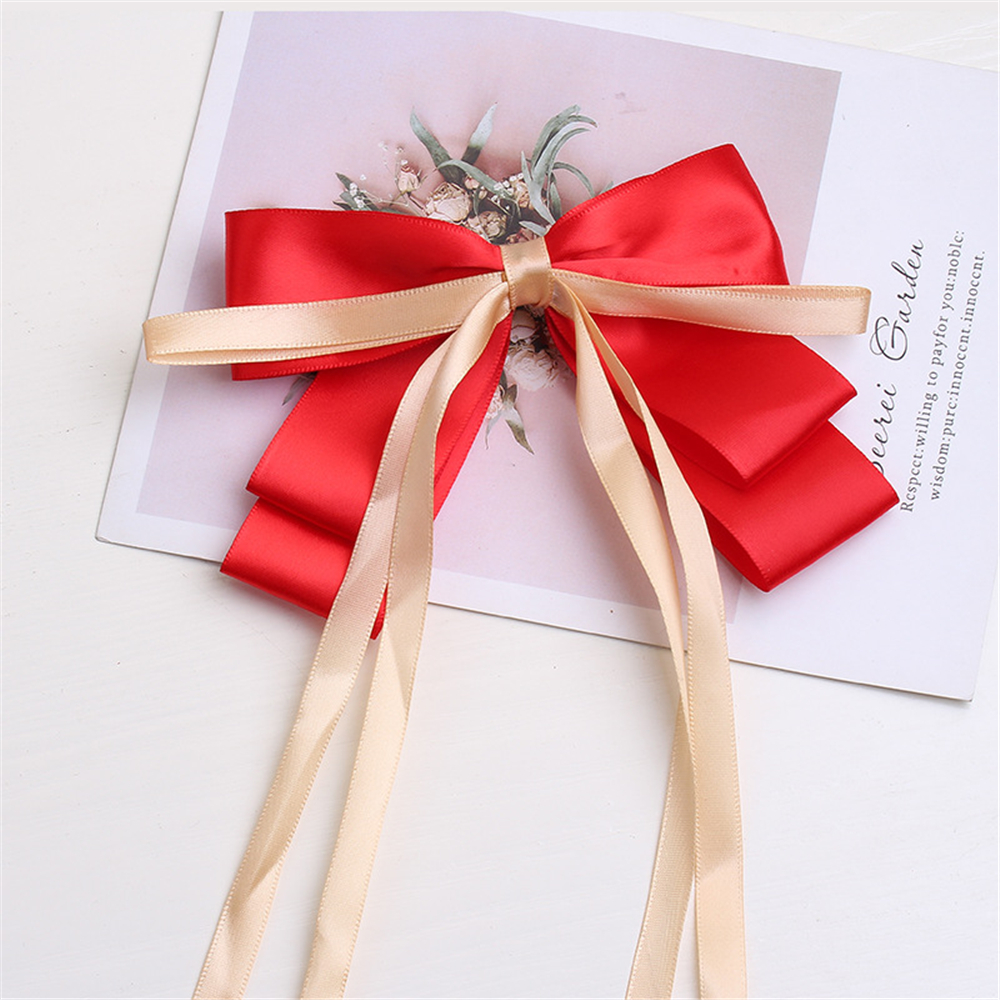 Kẹp Tóc Nơ Ruy Băng Lớn Nhiều Màu Sắc Dễ Thương Cho Bé Gái