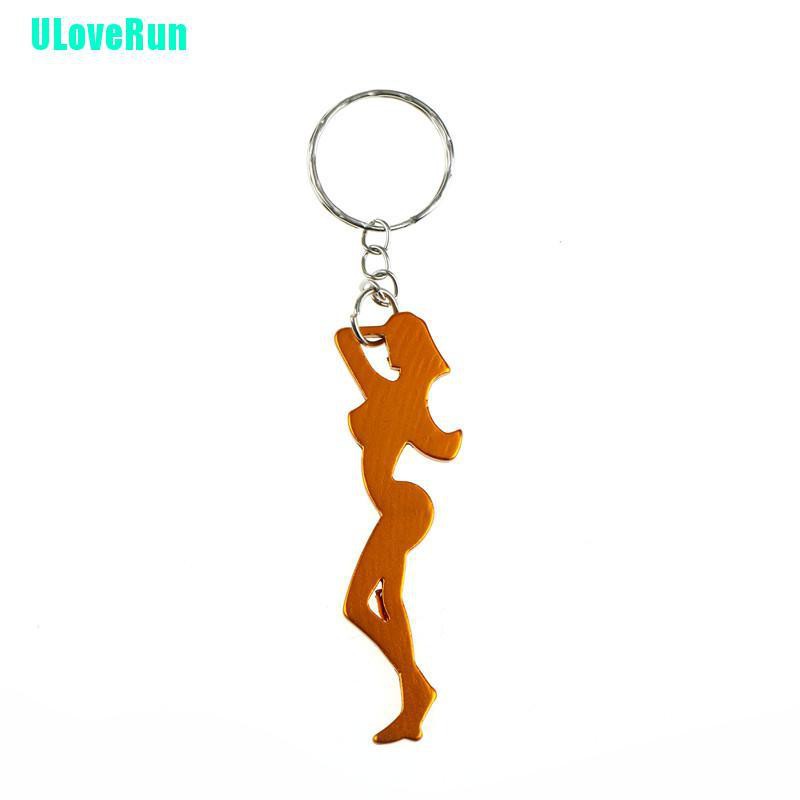 Dụng Cụ Mở Nắp Chai Bằng Hợp Kim Nhôm Hình Cô Gái Quyến Rũ