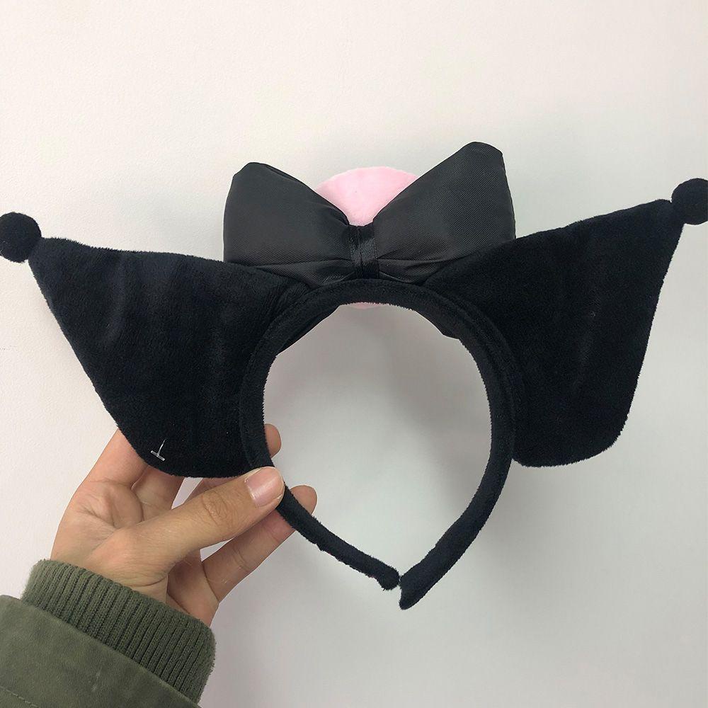 TWINKLE Băng Đô Cài Tóc Hình Đầu Lâu Kuromi Lấp Lánh Cho Bé Gái Dịp Halloween