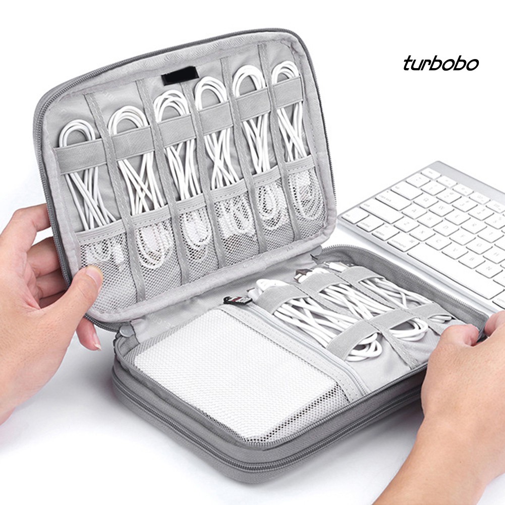 Túi lưu trữ dây cáp sạc điện thoại di động tiện dụng chất lượng cao