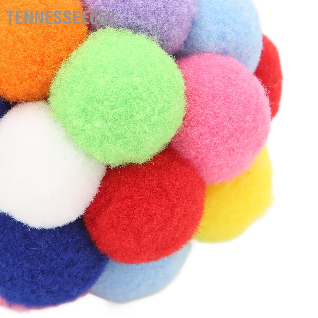 Bóng Đồ Chơi Mềm Có Chuông Nhiều Màu Sắc Cho Mèo Cưng