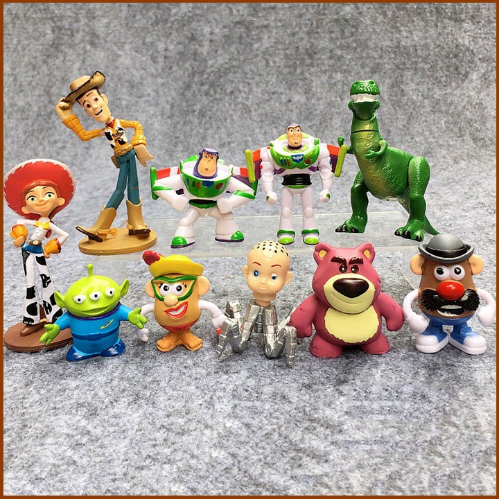 Bộ 10 Nhân Vật Hoạt Hình Câu Chuyện Đồ Chơi - ToyStory - 7910