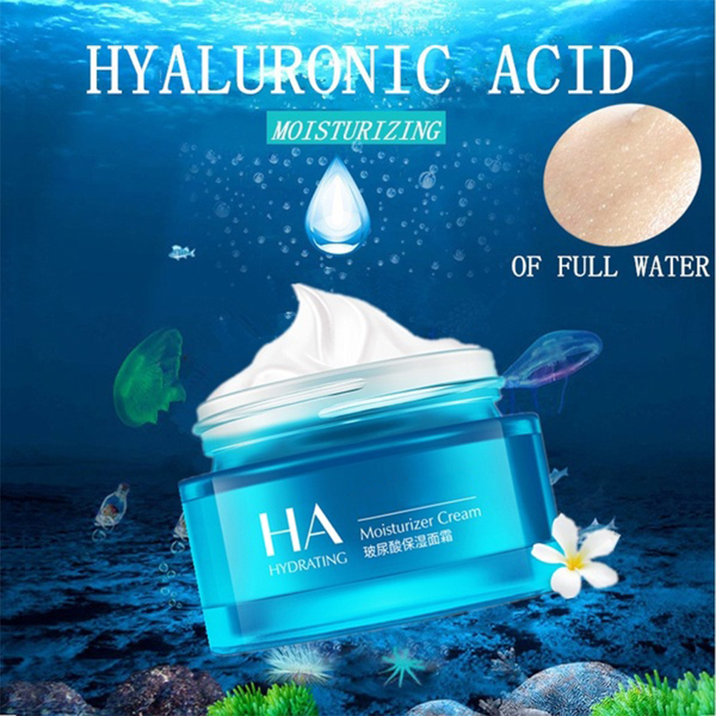 (Hàng Mới Về) Kem Hyaluronic Acid Dưỡng Ẩm Nâng Cơ Làm Săn Chắc Da Mặt 50g