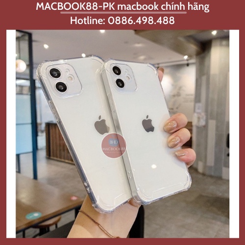 Ốp Lưng Dẻo Trong Suốt Chống Sốc iPhone 12 Pro Max/12/12Pro -XS Max/11/ 11 Pro Max Bảo Vệ 4 Góc