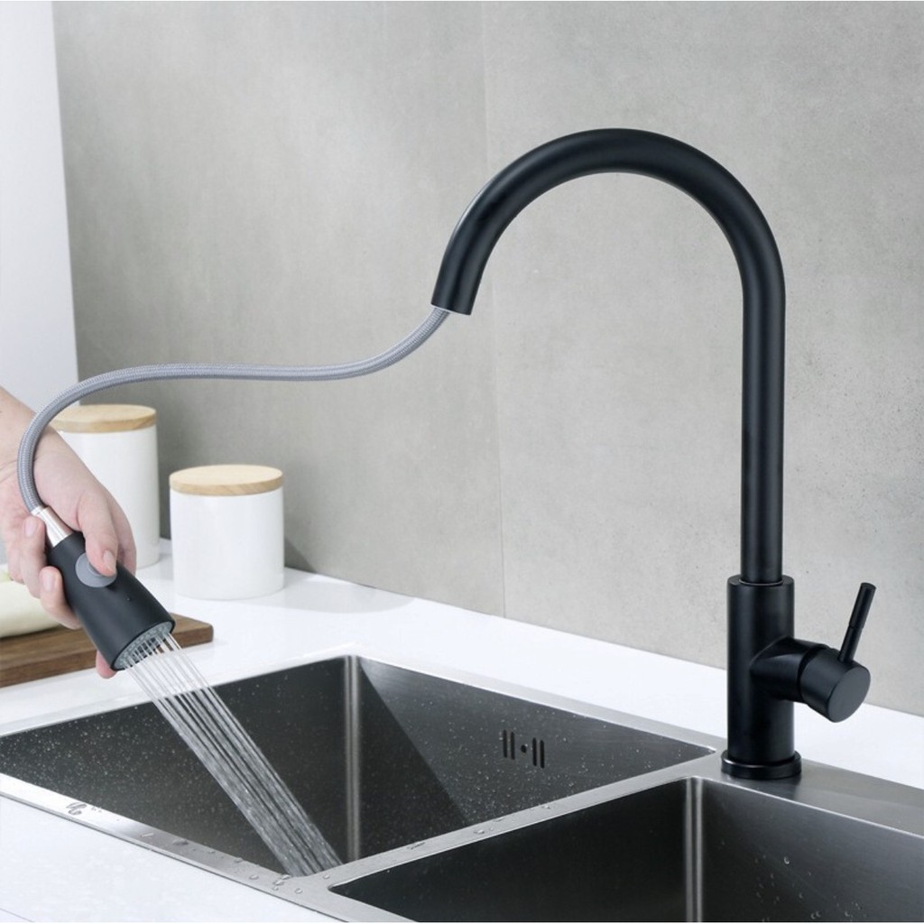 Vòi rửa bát Inox phủ NANO 5 lớp chống trầy