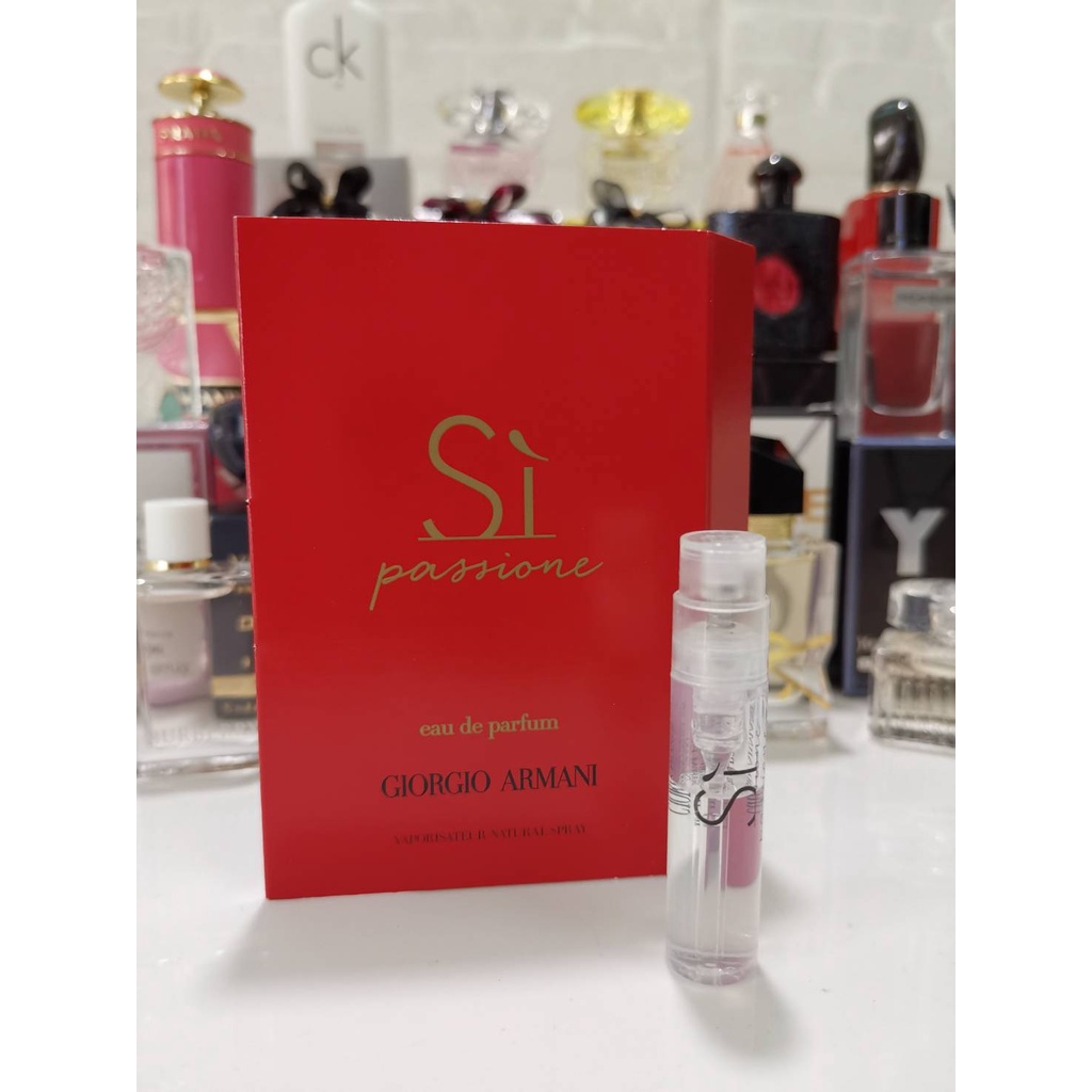 Mẫu thử nước hoa SÌ passione Đỏ 1,2ml