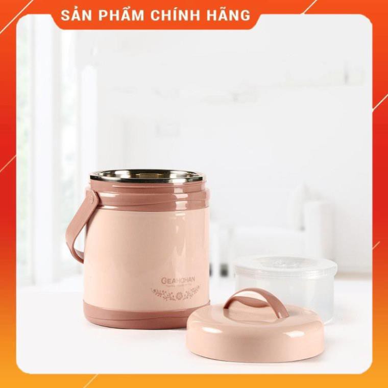 CHÍNH HÃNG - Cặp lồng giữ nhiệt lõi inox,cà mèn đựng cơm giữ nhiệt 1 tầng,Hộp đựng cơm văn phòng giữ nhiệt