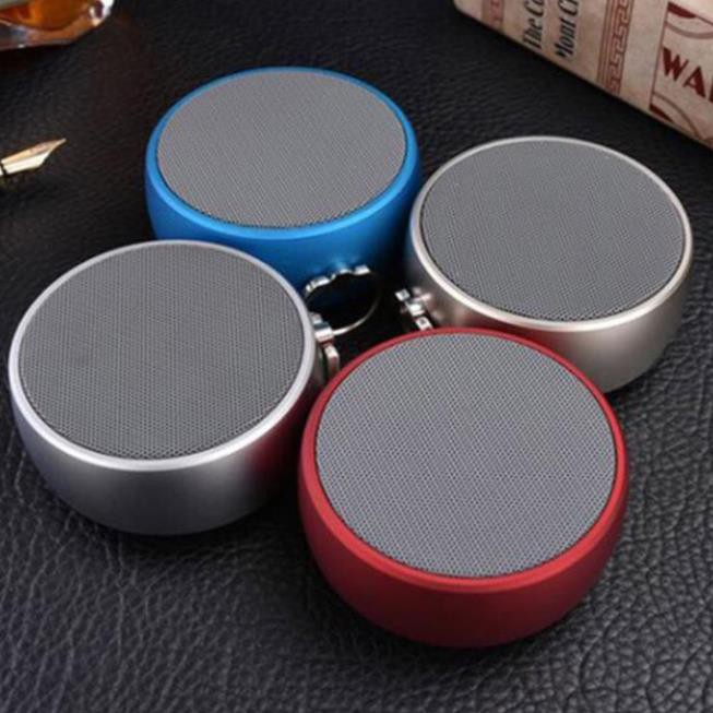 Loa bluetooth mini cầm tay BS02 Vỏ Kim Loại, Âm hay, Bass chuẩn, Có Khe Cắm Thẻ Nhớ, Cổng 3.5, Có móc treo