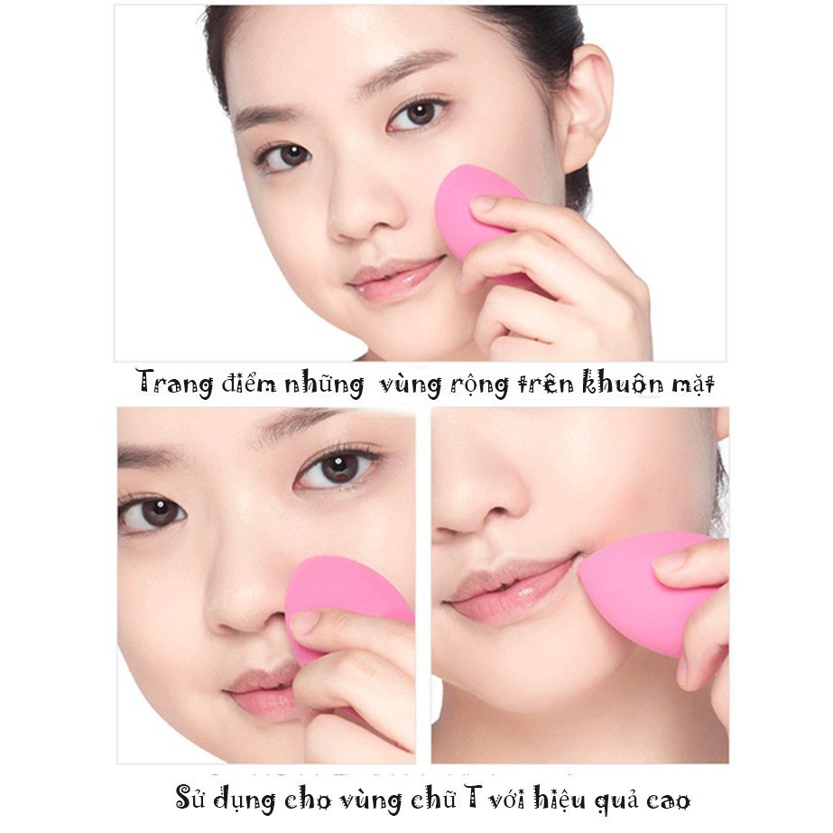 Bông Mút Tán Kem Nền, Mút Trang Điểm Beauty