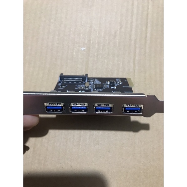 Card chuyển đổi PCI Express sang 4 cổng USB 3.0 mở rộng thêm 4 cổng