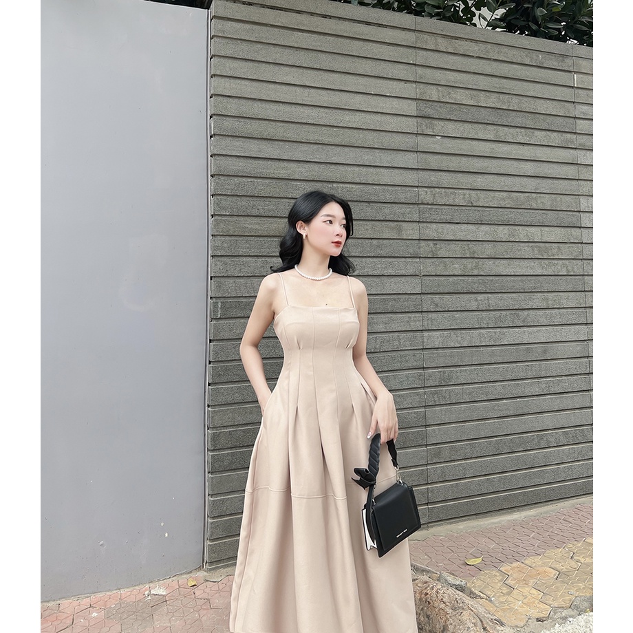 BBSTORE'S Đầm Hai Dây Dáng Xòe Dự Tiệc Sang Trọng  - TK133