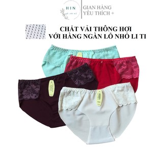 Quần lót nữ thông hơi, thoáng khí, màu sắc thời trang QL02