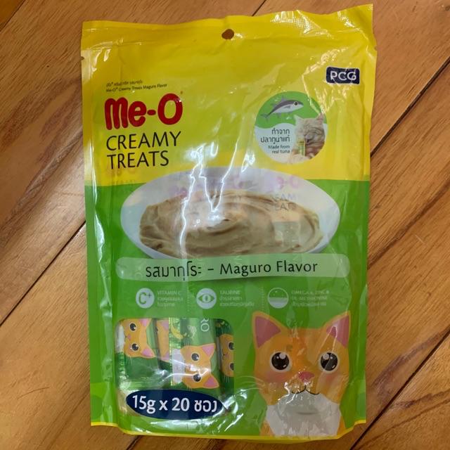 [11 HƯƠNG VỊ] ME-O CREAMY TREATS SÚP THƯỞNG CHO MÈO 15G