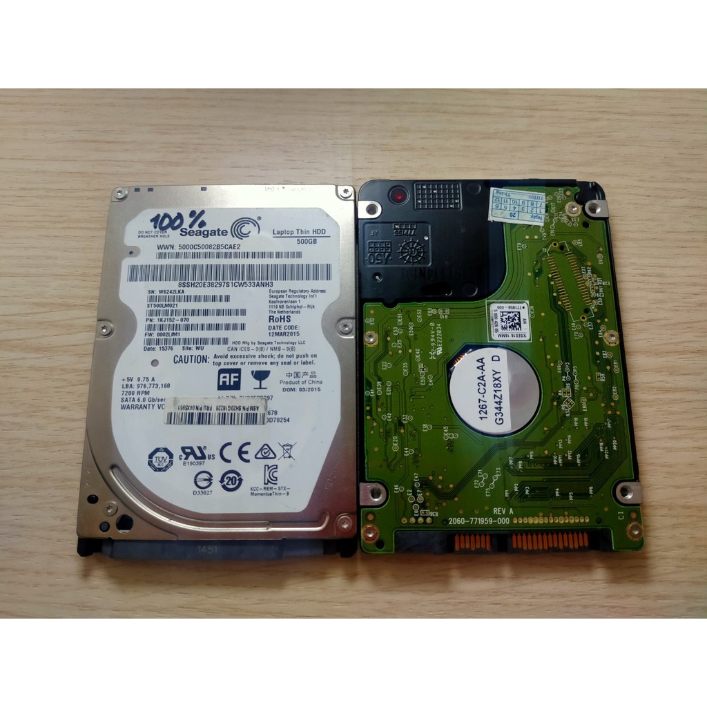 Ổ CỨNG HDD 500GB THÁO MÁY MỚI 90% -100%