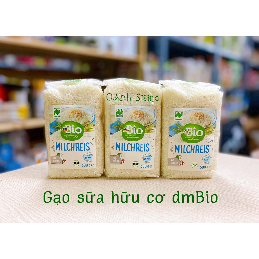 Gạo sữa dmBio Đức cho bé (Date 12/2022)