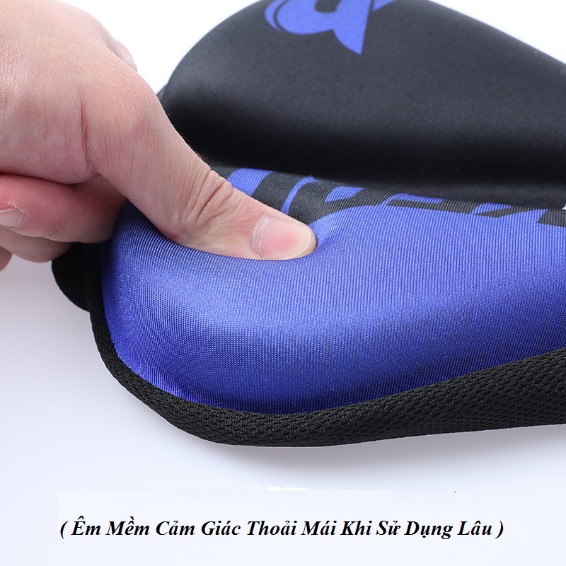 Bọc Yên Xe Đạp Silicol Gel Lót Yên Xe Đạp Êm Mông Thoáng Khí Độ Dày 4cm Tặng Kèm BỌC TRÙM YÊN CHỐNG NƯỚC