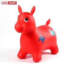 Đồ Chơi Thú Nhún Cho Bé, Thú Nhún Bơm Hơi Cho Bé