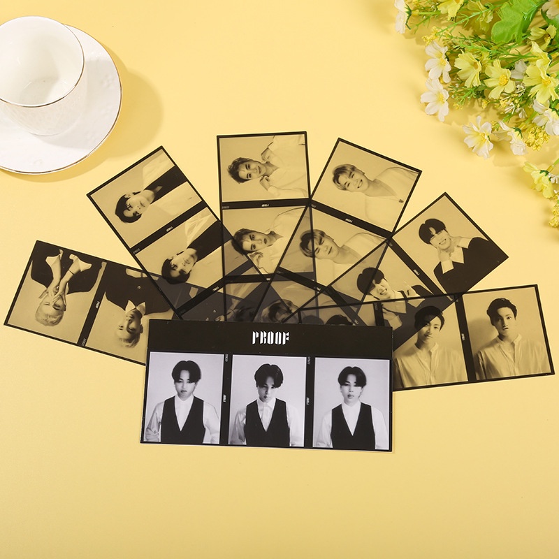 Thẻ Ảnh Bằng PVC In Hình Nhóm Nhạc BTS JK V JIMIN JIN SUGA RM J-HOPE 3