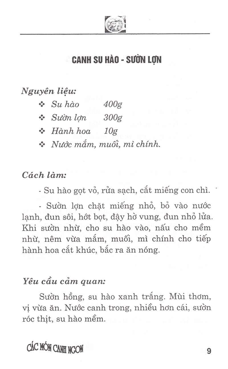 Sách - Các Món Canh Ngon (Tái Bản)