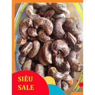[380g] Hạt điều rang muối chuẩn Bình Dương. hạt điều nguyên hạt, còn vỏ lụa, vị vừa ăn. Loại 1 xuất khẩu