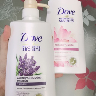 Dầu gội DOVE hoa sen Nhật tặng khăn lau tóc