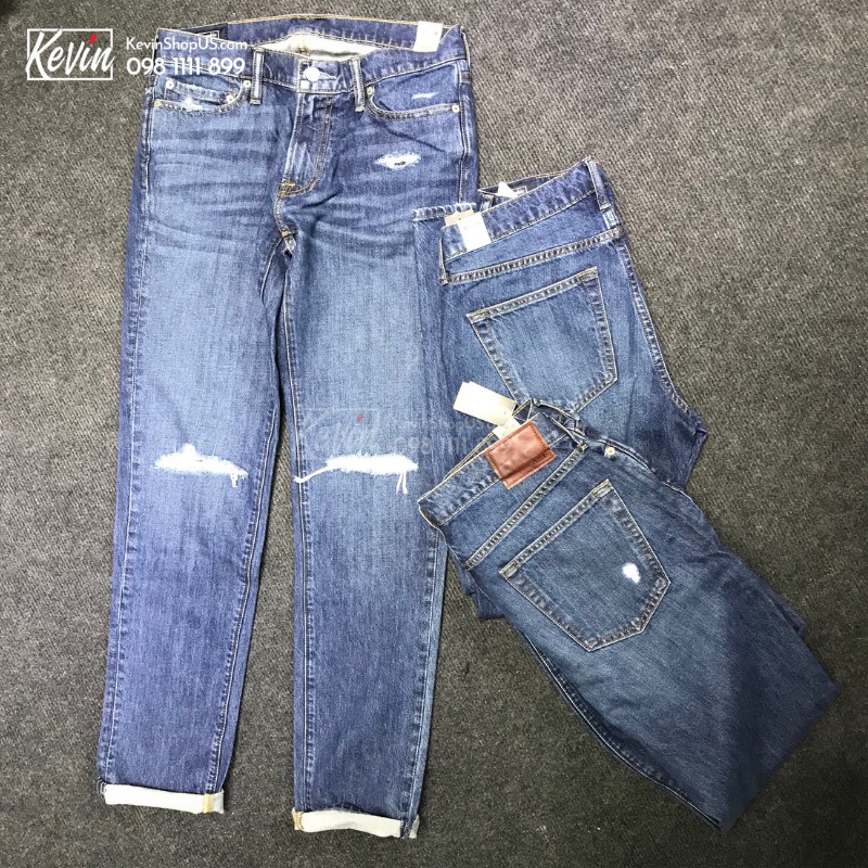 Quần jean abercrombie slim