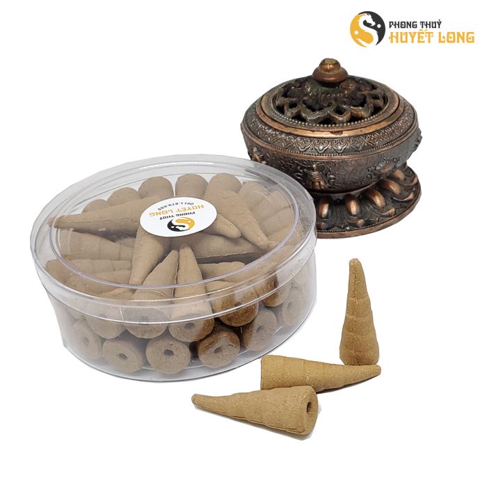 Nhang Nụ Trầm Sạch Thiên Nhiên 100% - Nham Trầm Xông Nhà ( Hộp 38 Nụ )