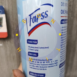Xịt diệt khuẩn 99,99% Farss 600ml