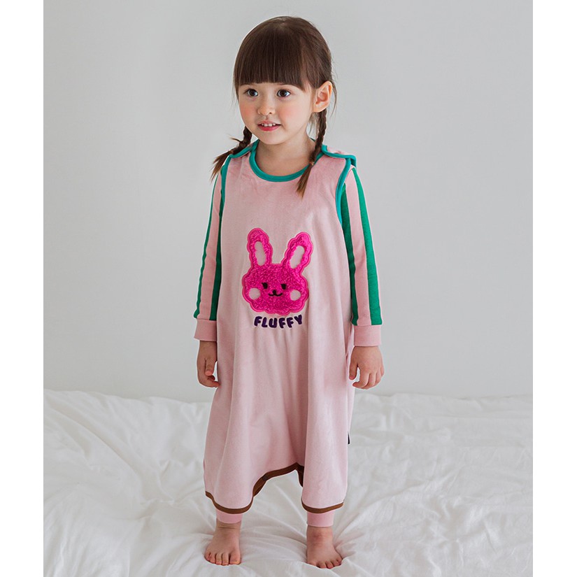 HÀNG CÓ SẴN CQ128, TÚI NGỦ BÉ GÁI CAO CẤP HÃNG CORDI_I HÀN QUỐC. MẪU THỎ FLUFFY RẤT XINH