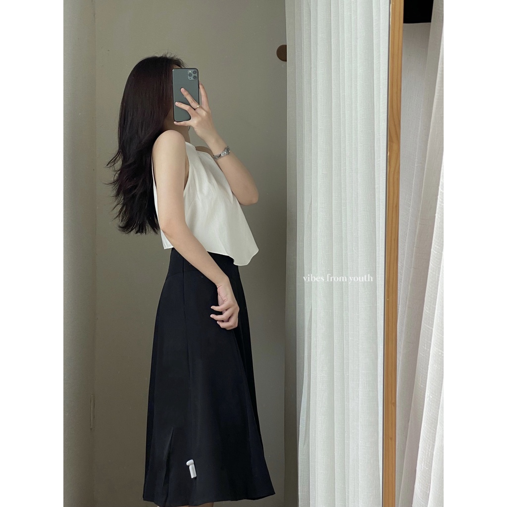 ÁO YẾM chất gấm thiết kế by Vibes_AV1306