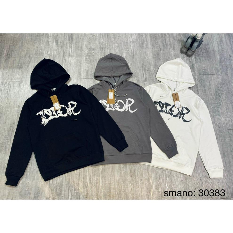 Áo nỉ hoodie chữ in Đi Ô - Áo nỉ có mũ cho nam