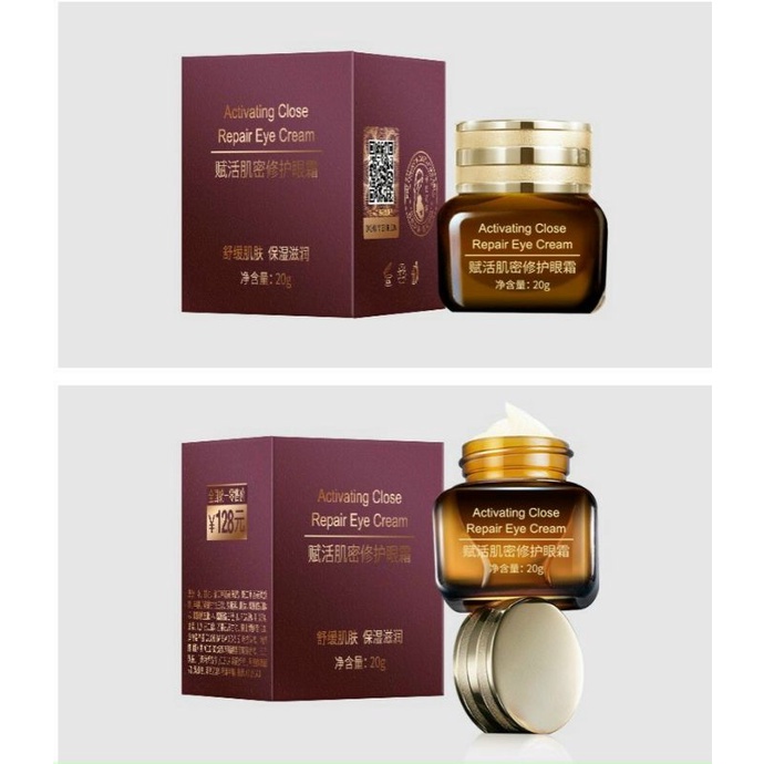 Kem Giảm Thâm Mắt Xoá Mờ Nếp Nhăn DLYERN Activating Close Repair Eye Cream