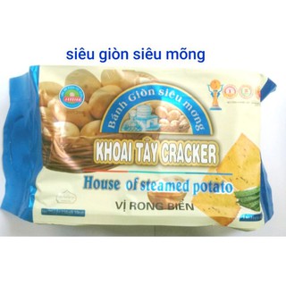 Bánh khoai tây jessica rong biển cracker 238gr 1bịch- 20gói 2 vị.date:11/2024