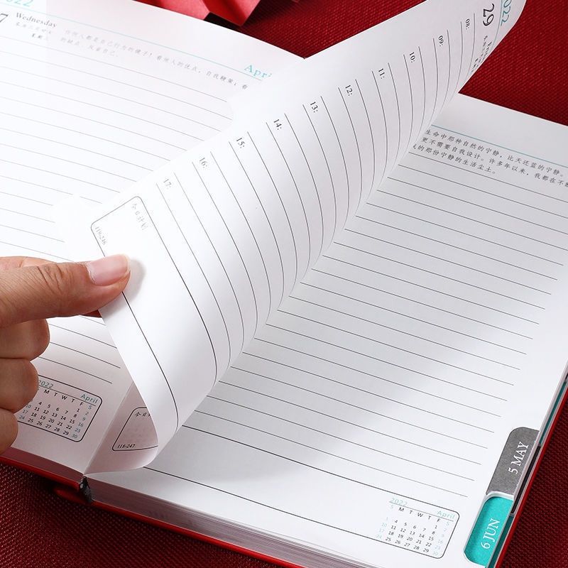 Sổ tay lên kế hoạch b6 2022 khổ A5 tiện dụng