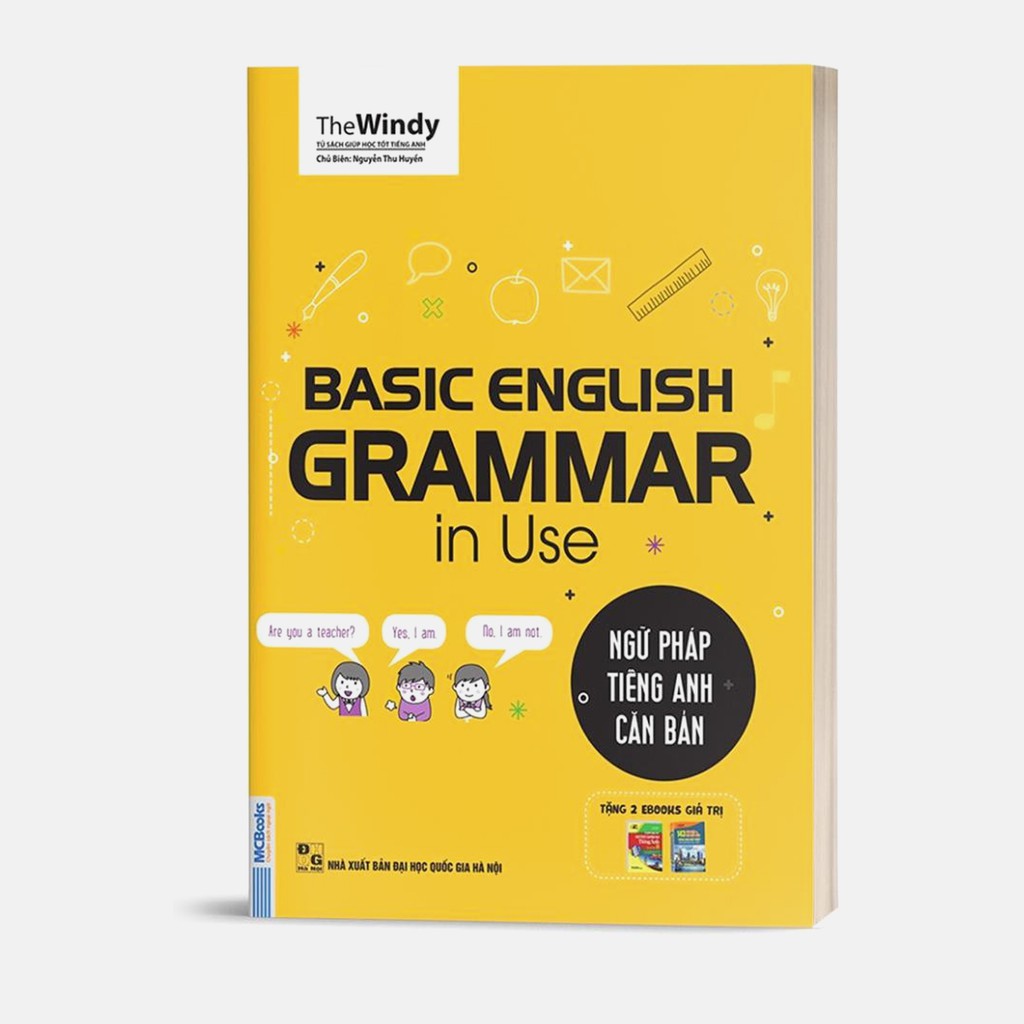 Sách - Ngữ pháp tiếng anh căn bản + Từ A - Z + Tiếng Anh Vui Nhộn