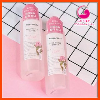 {Mẫu mới}Nước hoa hồng Mamonde Rose Water Toner