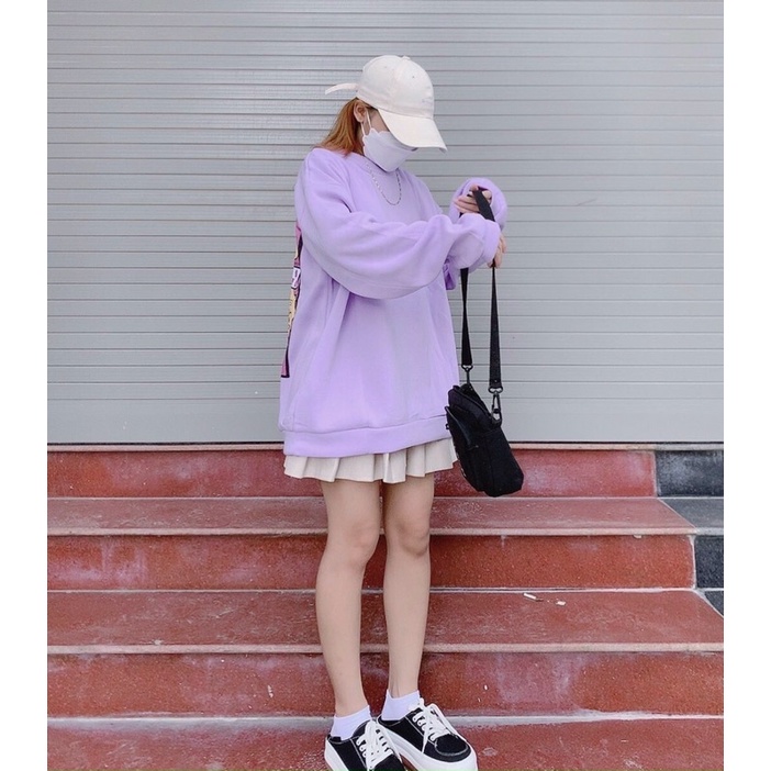 [Ảnh thật] Áo nỉ sweater cổ tròn nỉ ngoại Starwars dày dặn (annstore)