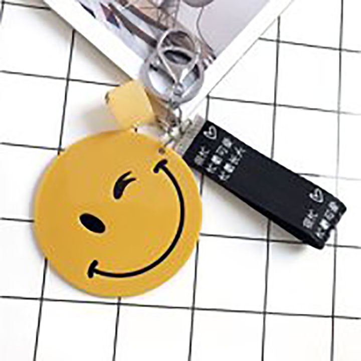Móc khóa Icon cảm xúc mặt cười cá tính
